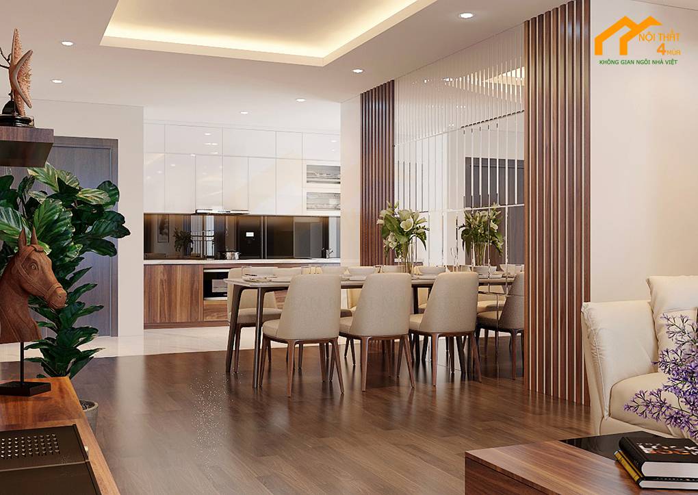 Căn hộ chung cư Vision 56m2 2PN 8 Mẫu thiết kế căn hộ 55m2 đẹp