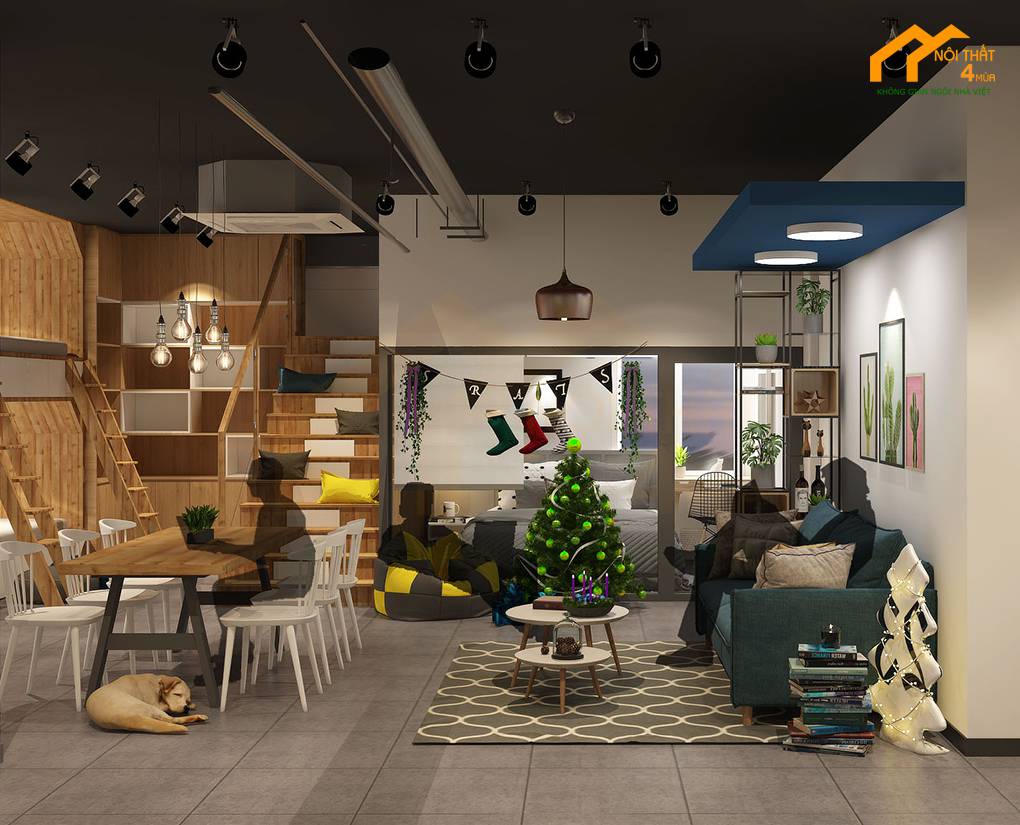 Mẫu phòng khách căn hộ nhỏ