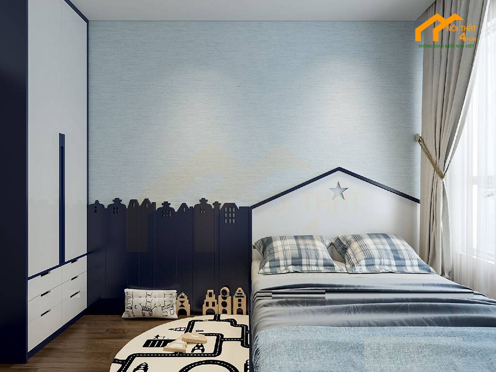 5 mẫu thiết kế nội thất chung cư 90m2 đẹp hợp xu hướng hiện nay 15 Mẫu thiết kế căn hộ 90m2 2pn đẹp