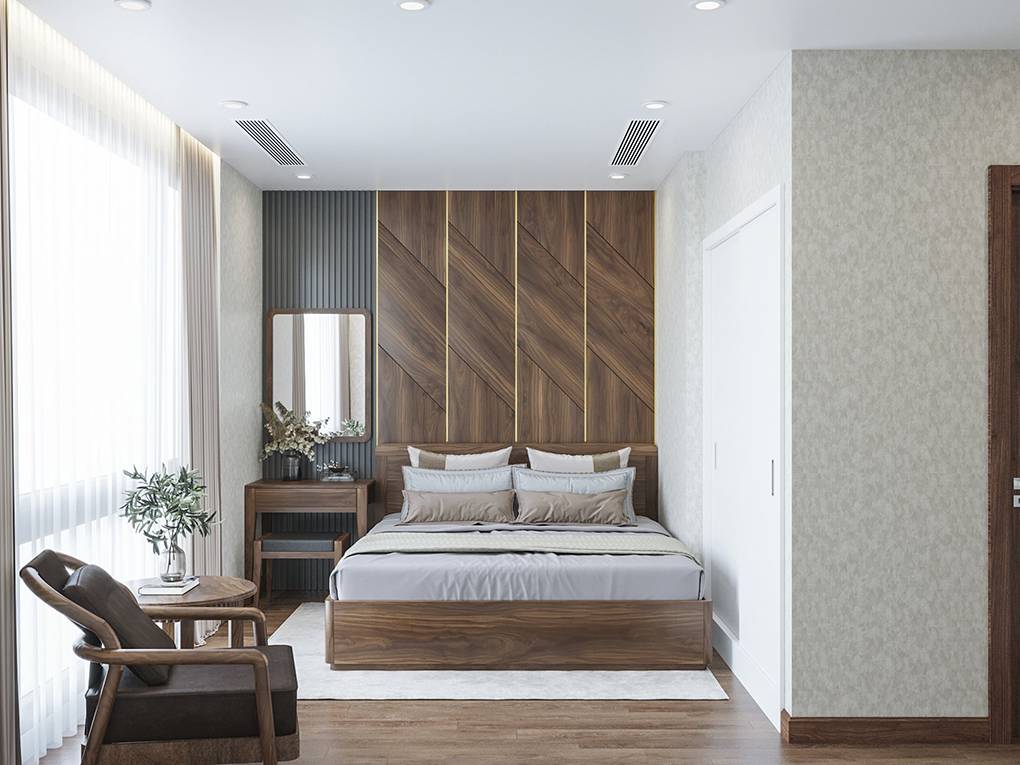 Top 5 Mẫu thiết kế phòng ngủ 10m2 đẹp và tiện nghi nhất 2 Trang trí phòng ngủ 10m2