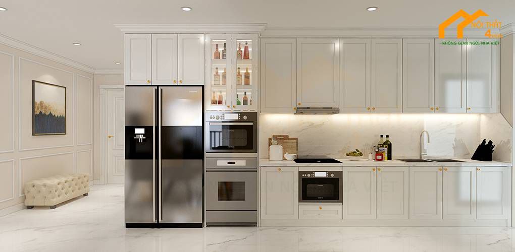 49+ Mẫu tủ bếp chữ i đẹp hiện đại cho nhà bếp nhỏ tiện nghi 10 Đặc điểm tủ bếp chữ i đẹp