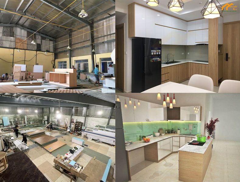 20+ Mẫu tủ bếp Melamine An Cường đẹp và Báo giá 2025 36 Đơn vị thi công tủ bếp chuyên nghiệp TpHCM