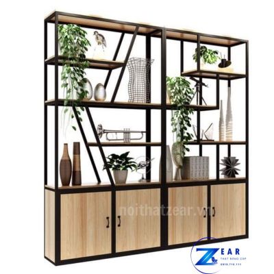Tham khảo các loại giá kệ văn phòng phổ biến năm 2023 3 Mẫu kệ văn phòng đẹp