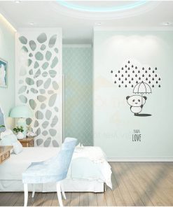 Bộ phòng ngủ 12m2 - PN017 4 Bộ phòng ngủ màu xanh