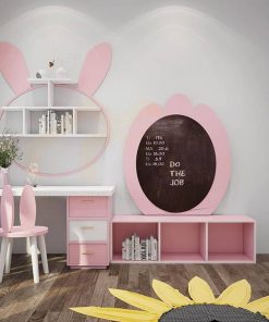 Bộ phòng ngủ 12m2 - PN016 4 Bộ phòng ngủ 12m2 màu hồng