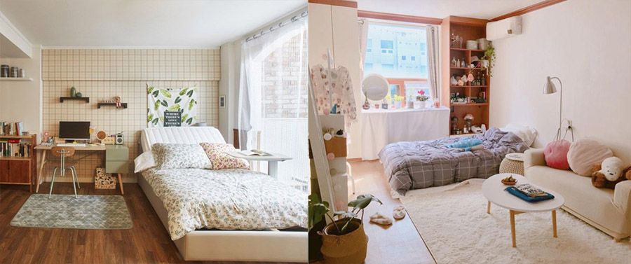 Mẫu phòng ngủ hàn quốc đẹp