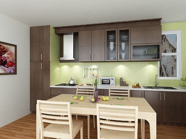 49+ Mẫu nhà bếp nhỏ đẹp đơn giản, tiện nghi nhất 2023 1 Mẫu phòng bếp nhỏ đẹp