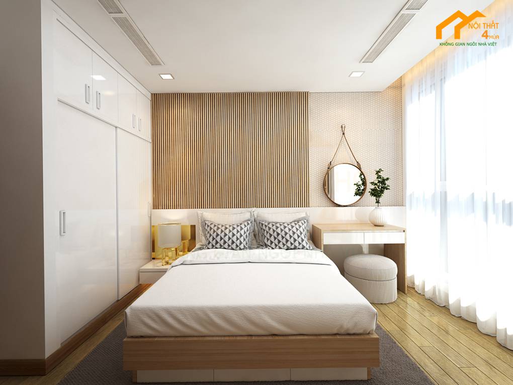 20+Ý tưởng thiết kế nội thất phòng ngủ 6m2, 7m2, 8m2 tiện nghi 15 Mẫu phòng ngủ 8m2 đơn giản đẹp