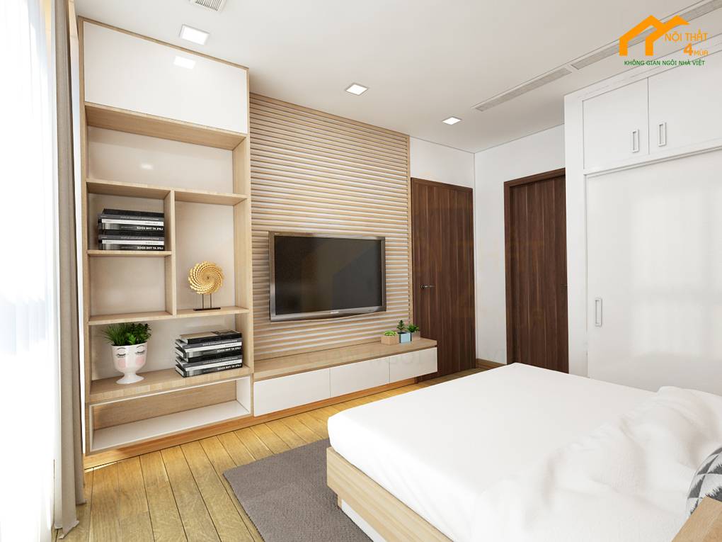 20+Ý tưởng thiết kế nội thất phòng ngủ 6m2, 7m2, 8m2 tiện nghi 16 Mẫu phòng ngủ 8m2 đơn giản đẹp