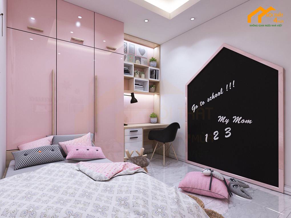 Top 5 Mẫu thiết kế phòng ngủ 10m2 đẹp và tiện nghi nhất 1 mẫu phòng ngủ 10m2 đẹp