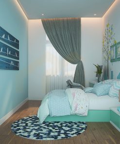 50+ Mẫu thiết kế nội thất phòng ngủ trẻ em đẹp, đáng yêu nhất 31 Bộ phòng ngủ 10m2 PN008
