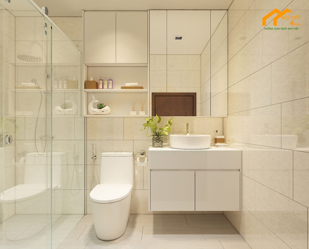 Top 5 Mẫu thiết kế phòng ngủ 10m2 đẹp và tiện nghi nhất 13 Mẫu phòng ngủ 10m2 có toilet