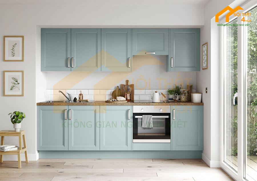 49+ Mẫu nhà bếp nhỏ đẹp đơn giản, tiện nghi nhất 2023 23 Thiết kế tủ bếp âm tường cho nhà bếp nhỏ