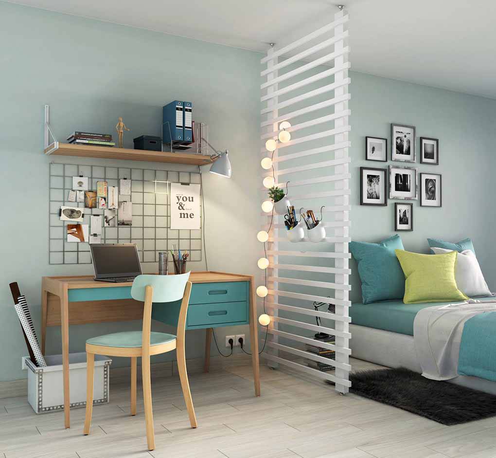 Top 15 Mẫu vách ngăn phòng ngủ kín đáo, đẹp ấn tượng 21 Mẫu vách ngăn phòng ngủ đẹp
