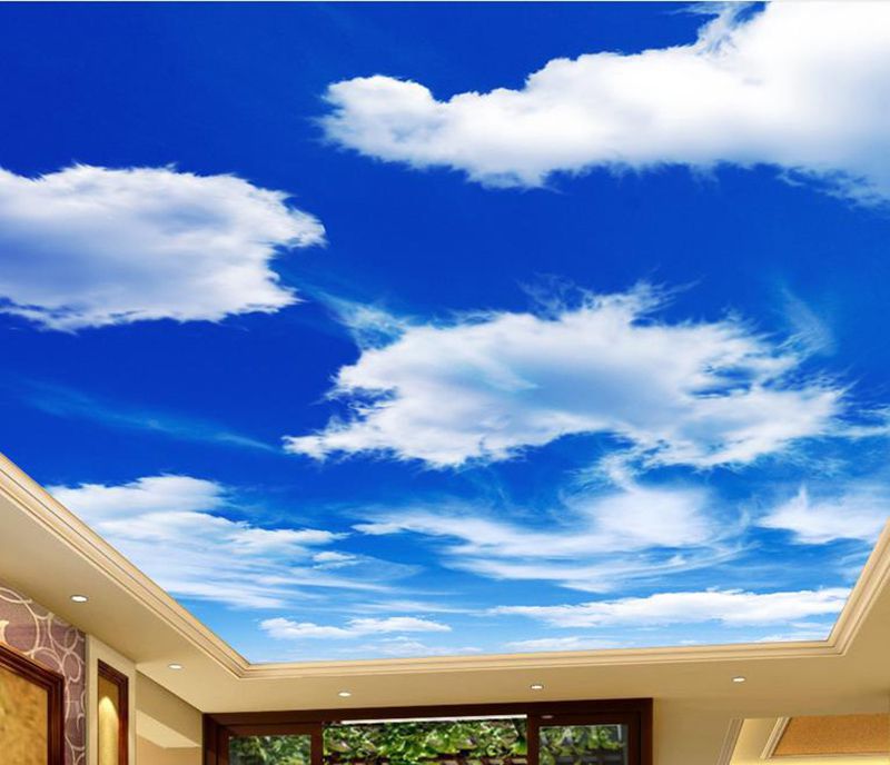 Vẽ trần mây bầu trời và các tầng mây