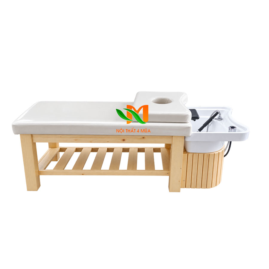 Giường gội đầu bồn nhựa Giường gội đầu bồn nhựa