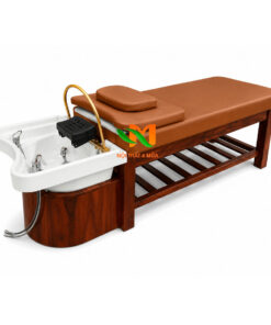 Giường gội đầu dưỡng sinh bồn nhựa cao cấp