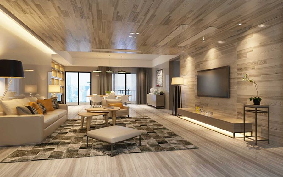 30+ Mẫu gạch ốp tường phòng khách đẹp, bền giá rẻ nhất 41 Gạch trang trí ốp phòng khách