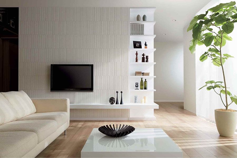 30+ Mẫu gạch ốp tường phòng khách đẹp, bền giá rẻ nhất 33 mau gach op tuong phong khach dep 16