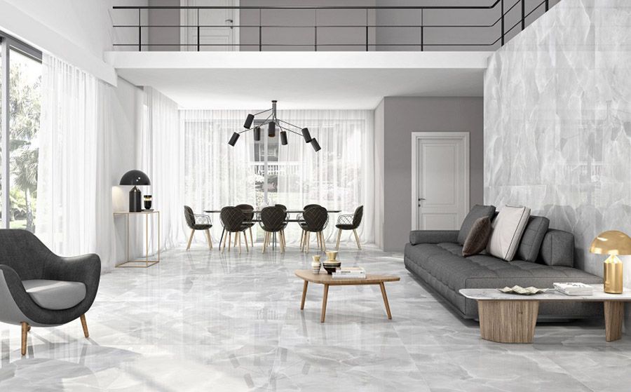 30+ Mẫu gạch ốp tường phòng khách đẹp, bền giá rẻ nhất 31 Gạch trang trí ốp phòng khách