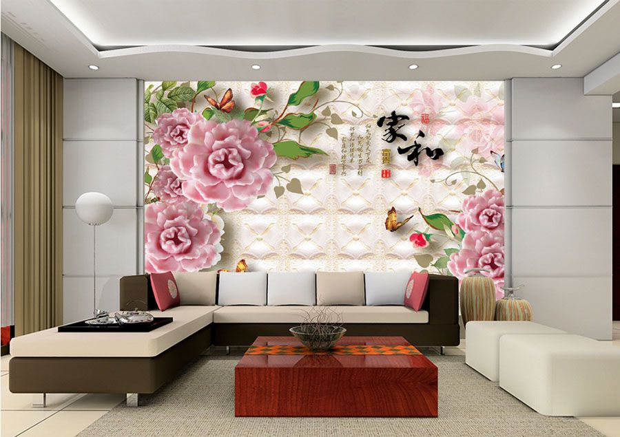 30+ Mẫu gạch ốp tường phòng khách đẹp, bền giá rẻ nhất 17 Tranh gạch 3D ốp tường phòng khách