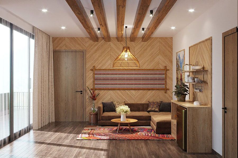 Rèm âm trần 2 lớp