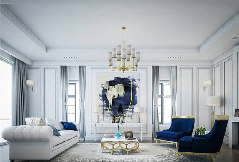 Rèm cửa phòng khách chung cư