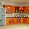 Mẫu tủ bếp gỗ tự nhiên TBGD02
