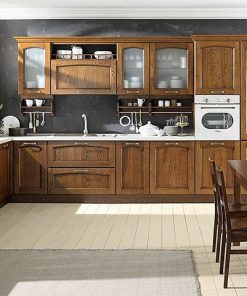 Tủ bếp gỗ cổ điển - TBSN04