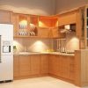 Tủ bếp gỗ Xoan Đào chữ L