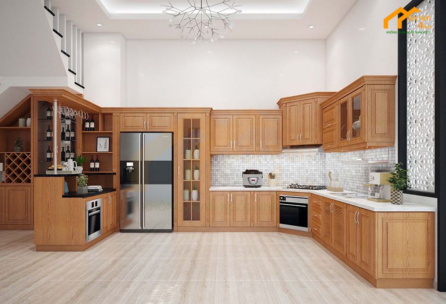 Mẫu tủ bếp đẹp