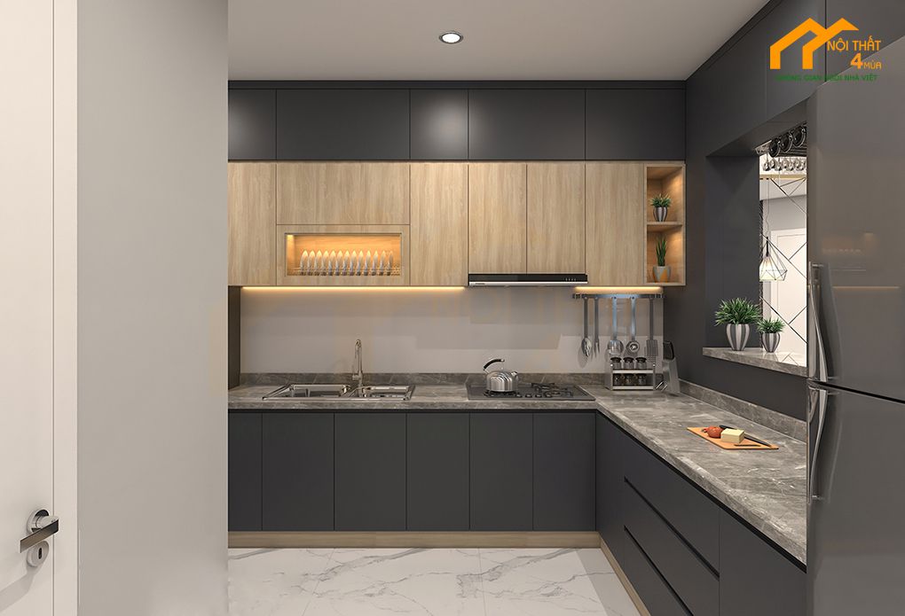 Mẫu thiết kế bếp đẹp