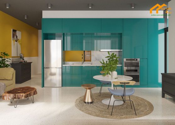 Thiết kế căn hộ chung cư 40m2 five seasons