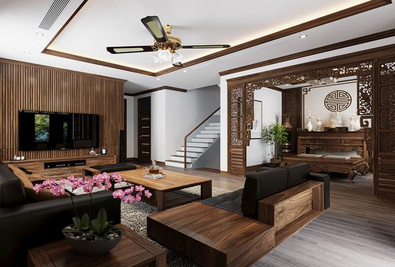 Vách tivi lam sóng