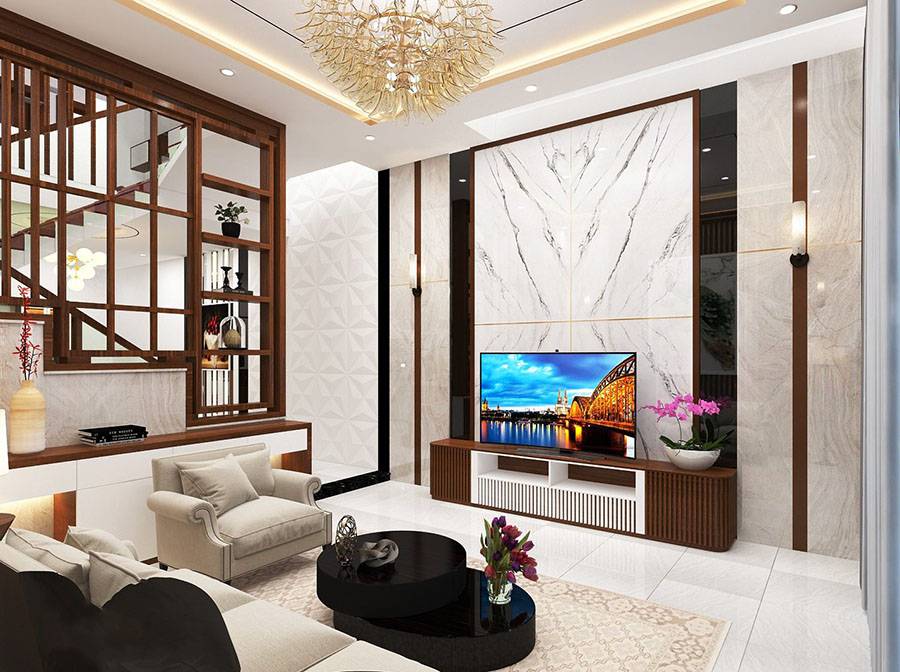 Vai trò của vách tivi phòng khách