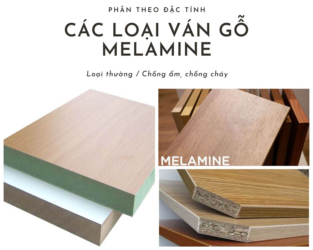 Gỗ melamine là gì? Tất tần tật về Ván phủ melamine và ứng dụng 6 Các loại ván gỗ Melamine