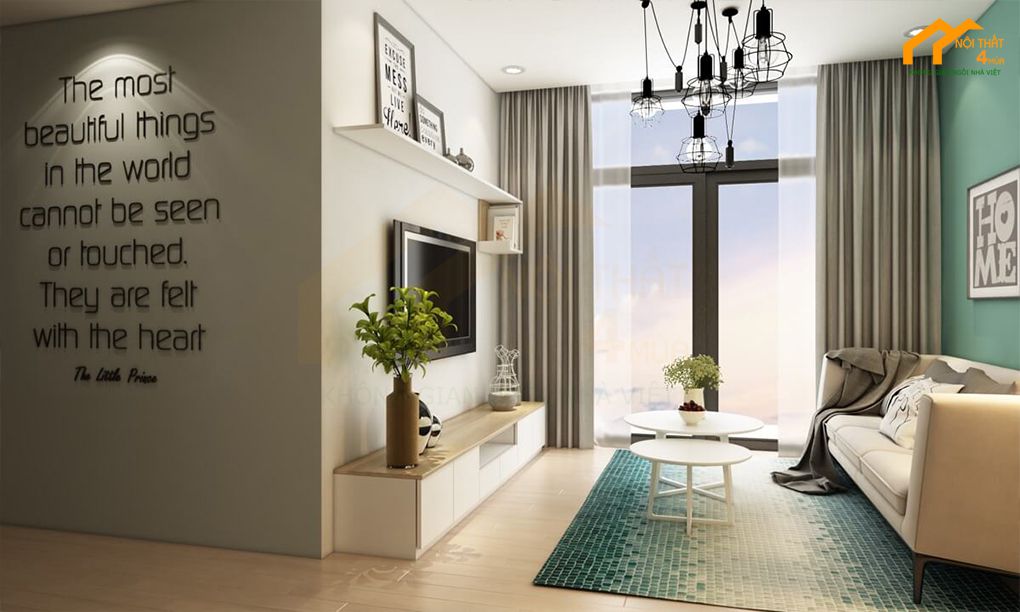 Căn hộ chung cư An Gia Riverside 51m2 2PN 3 Mẫu căn hộ chung cư An Gia Riverside 51m2