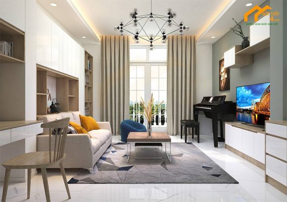 Căn hộ chung cư Vision 49m2 1PN 3 Mẫu căn hộ chung cư Vision 49m2 1PN