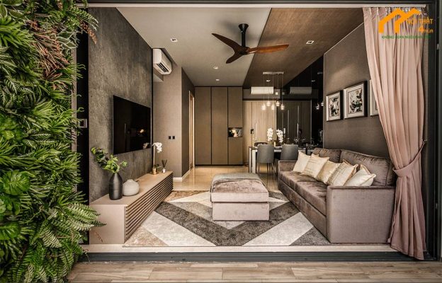 Căn hộ chung cư Botanica Premier 48m2 1PN 4 Mẫu căn hộ chung cư Botanica Premier 48m2