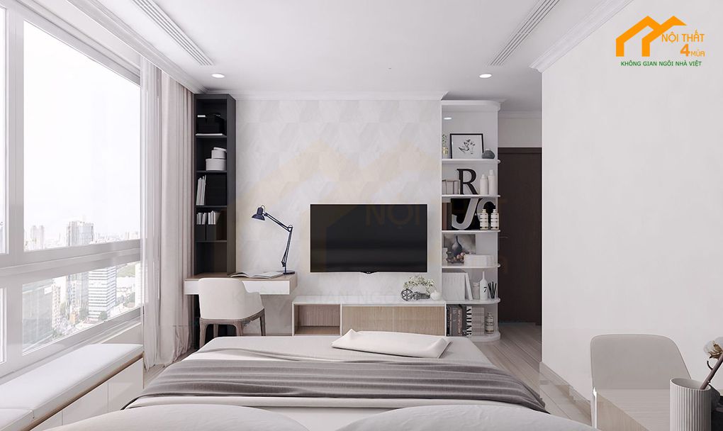 Căn hộ Vinhomes Symphony Riverside 47m2 -1PN 9 mẫu căn hộ vinhomes symphony riverside 47m2 1pn