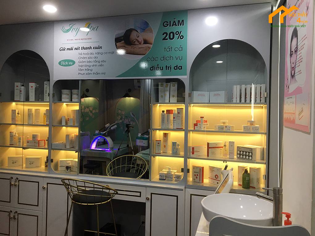 Mẫu thi công spa Ivy