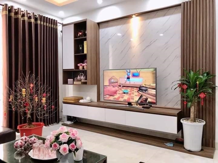 Báo giá thi công nội thất phòng khách trọn gói tại TpHCM 9 Mẫu phòng khách hiện đại