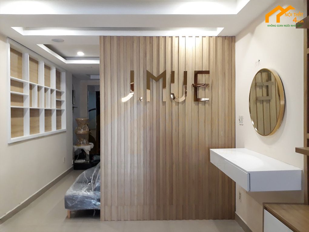 Nội thất spa JMUE Tân Bình 2 Thi công spa Fuje hàn quốc Tân Phú
