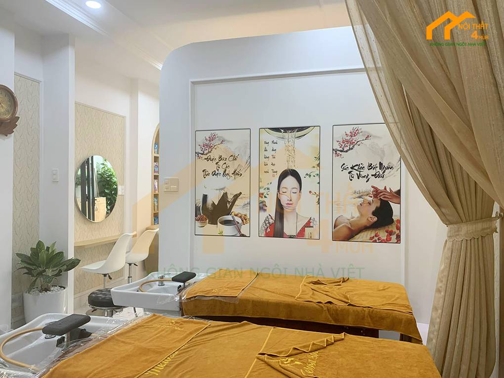 Nội thất spa Melosa Gò Vấp 5 Thi công spa melosa