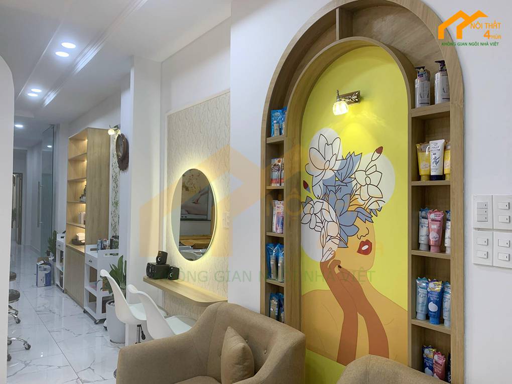 Nội thất spa Melosa Gò Vấp 6 Thi công spa melosa