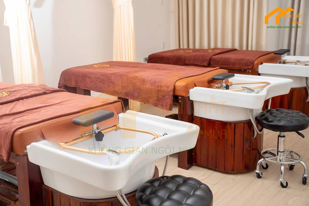 thi công spa lê gia Bình Tần