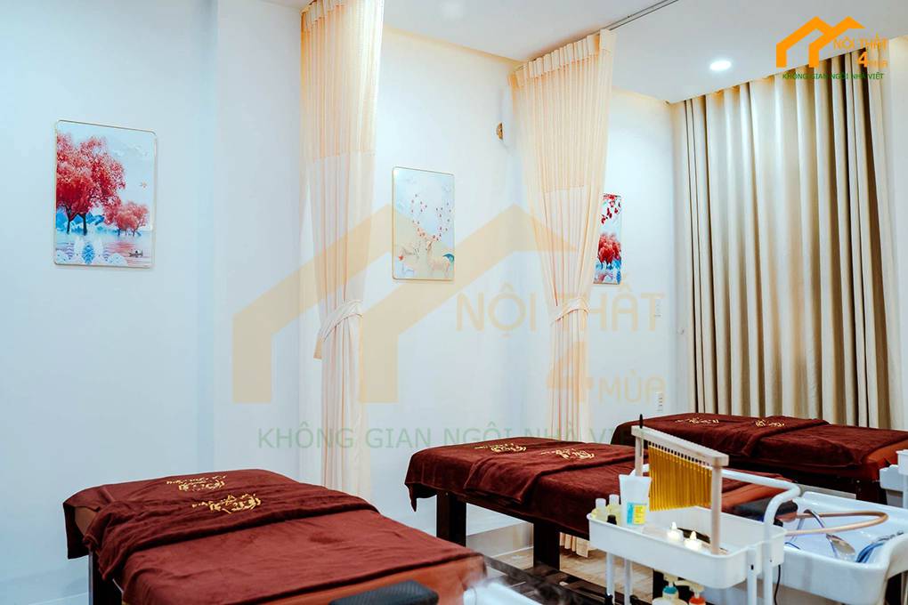 thi công spa lê gia Bình Tần