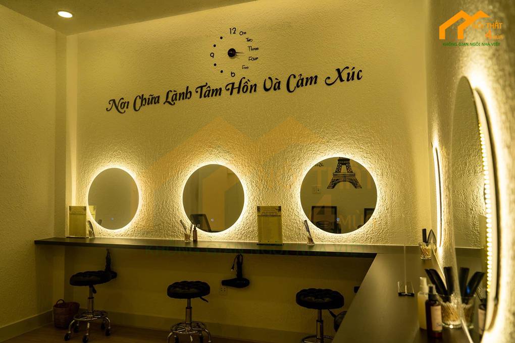 thi công spa lê gia Bình Tần