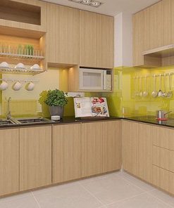 20+ Mẫu tủ bếp Melamine An Cường đẹp và Báo giá 2025 3 Mẫu tủ bếp melamine TBM13