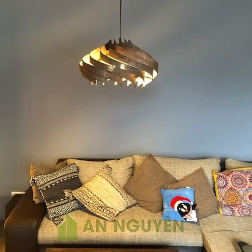 Sức hút của đèn gỗ thả trần trong trang trí thiết kế nội thất 2 Lý do nên trang trí không gian bằng đèn gỗ thả trần